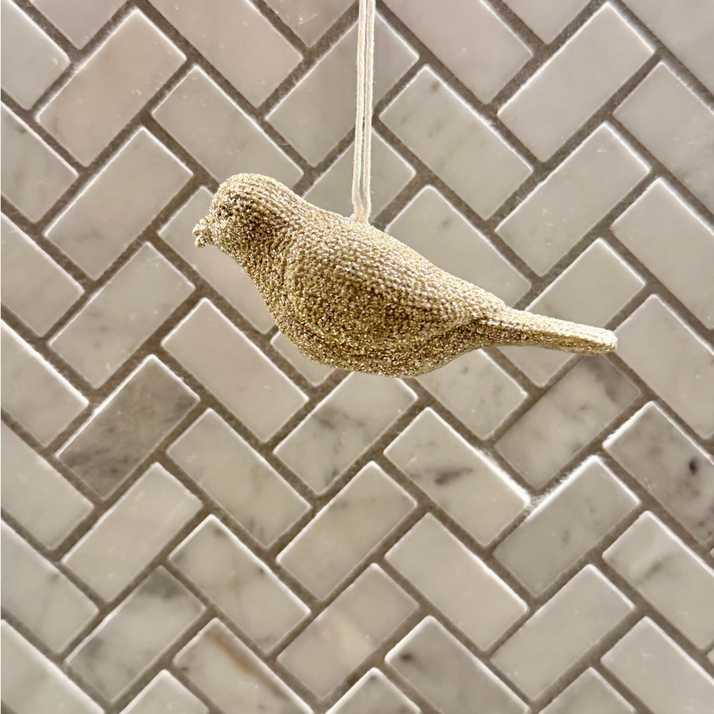 Gilded Aviary Ornaments from Petersham Nurseries in London